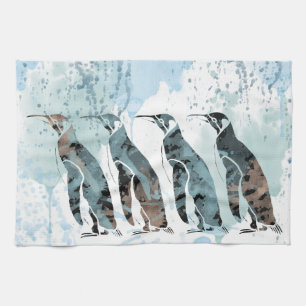 Penguins Friends Forever Kitchen Towel
