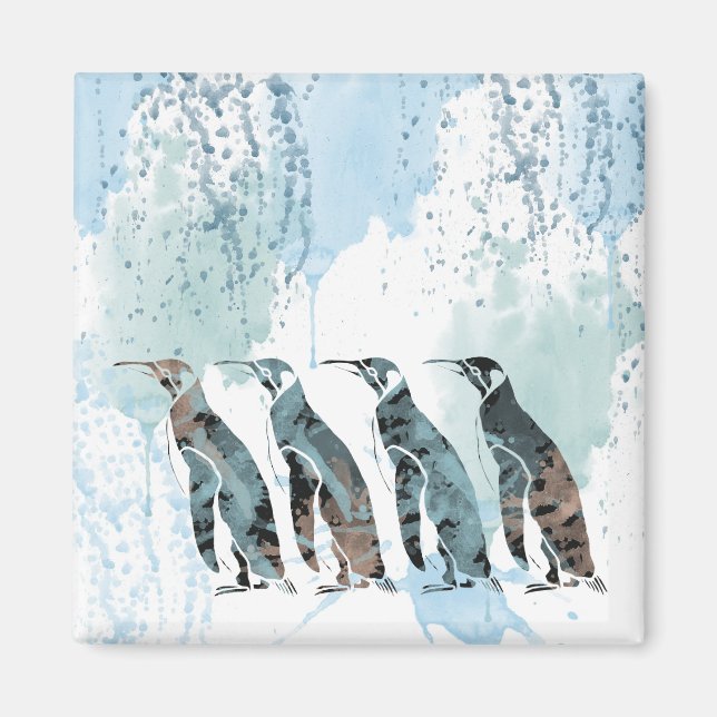 Penguins Friends Forever Magnet (Front)