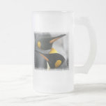 Penguins Frosted Beer Mug