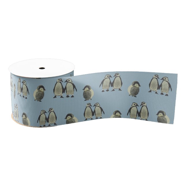 Penguins Grosgrain Ribbon (Spool)