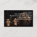 Penguins Holiday Light Display Business Card