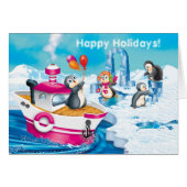 penguins in Antarctica (Front Horizontal)