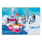 penguins in Antarctica (Front Horizontal)