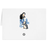 penguins in Antarctica Cards (Back Horizontal)