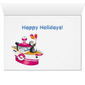 penguins in Antarctica Cards (Inside Horizontal (Bottom))