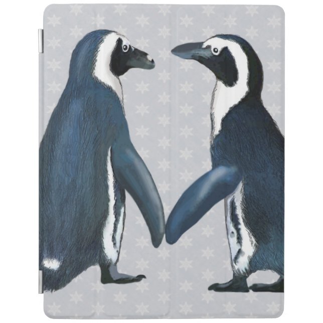 Penguins In Love iPad Air Cover (Front)