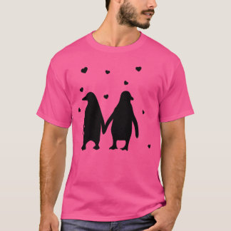 Penguins in love love each other penguins T-Shirt