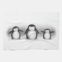 Penguins Kitchen Towel