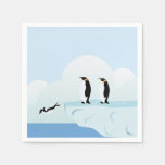 Penguins Napkins at Zazzle