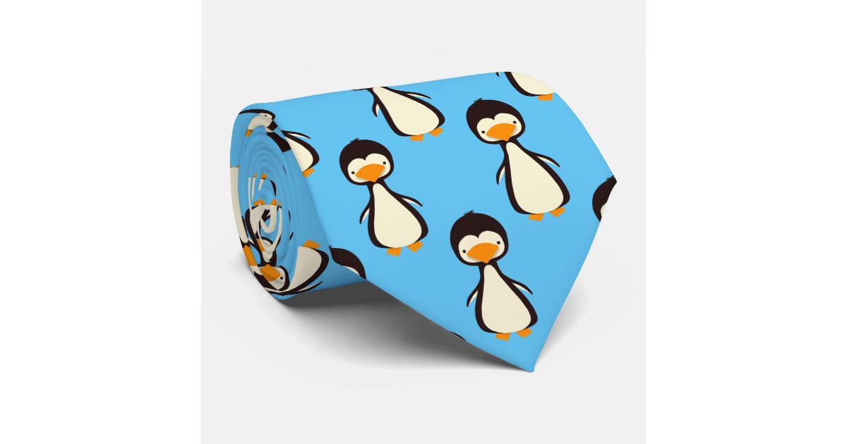 Penguins Neck Tie | Zazzle
