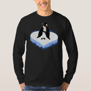 Penguins Outfit love heart Penguins partner outfit T-Shirt