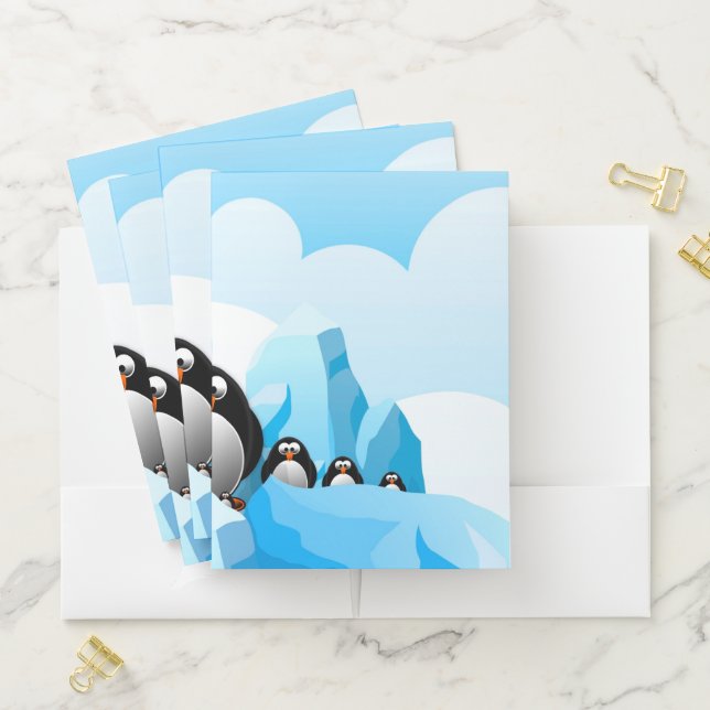 Penguins Pocket Folder (In Situ)