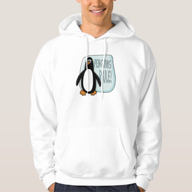 Penguins Rule Hoodies (Front)