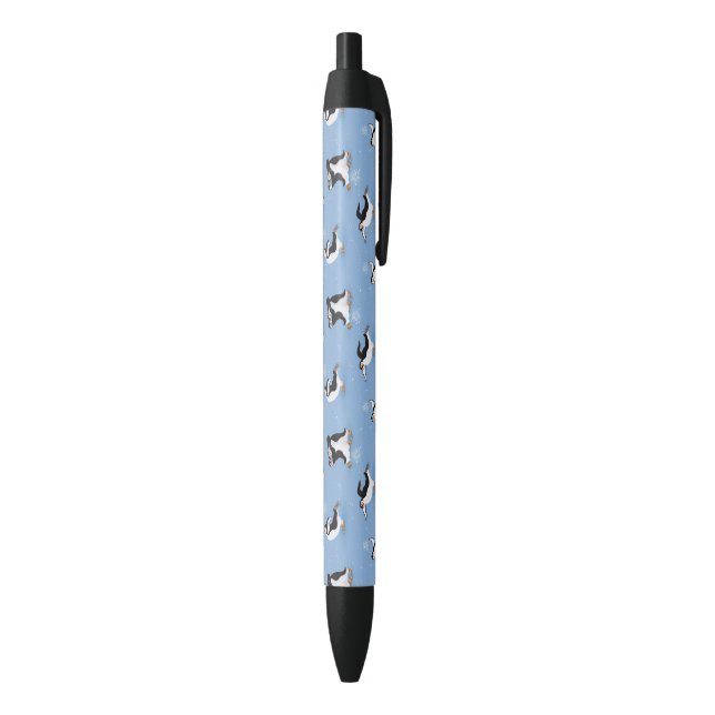 Penguins skating pattern pen (Bottom (Vertical))