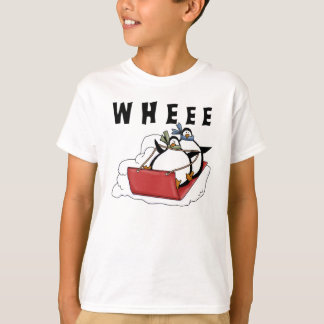 Penguins Sledding T-shirts