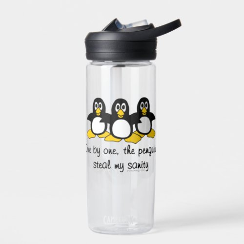 Penguins steal my sanity CamelBak Eddy Water Bottle