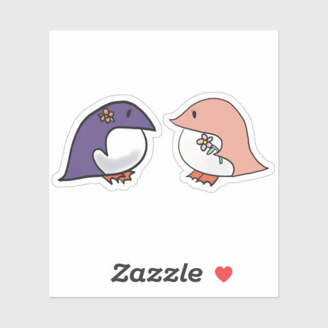 Penguins Sticker (Sheet)