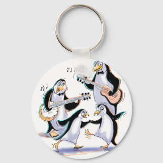 pEnGuInS sWiNgInG Keychain