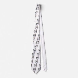 pEnGuInS sWiNgInG Neck Tie