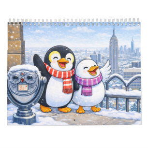 Penguin's Visit to NYC Calendar
