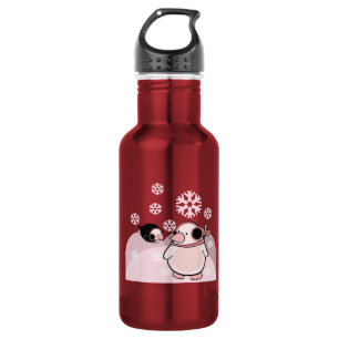 penguins water bottle