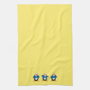Penguins with Shirts Towel