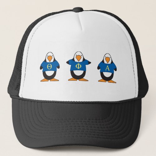 Penguins with Shirts Trucker Hat