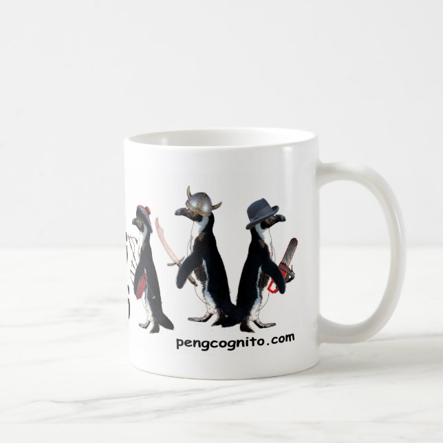 Penguins With Weapons Mug (Right)