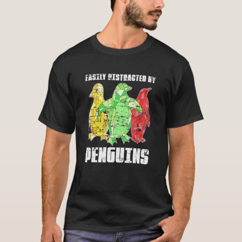 Penguins Zoo Keeper Antartica Penguin T_Shirt