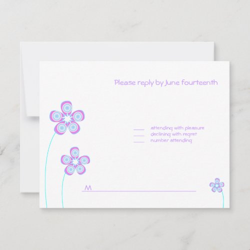 Penina Bat Mitzvah Invitation RSVP