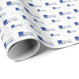 Peninsula Bridge Small Logo Wrapping Paper
