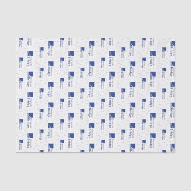 Peninsula Bridge Tissue Paper (Front)