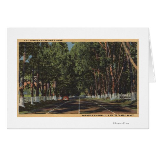 Peninsula Highway US 101 El Camino Real View (Front Horizontal)