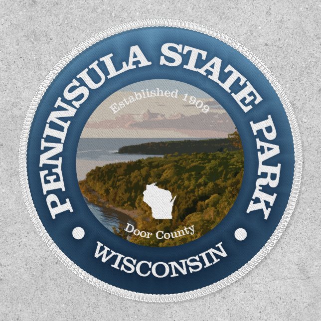 Peninsula State Park (SP) Patch (Front)