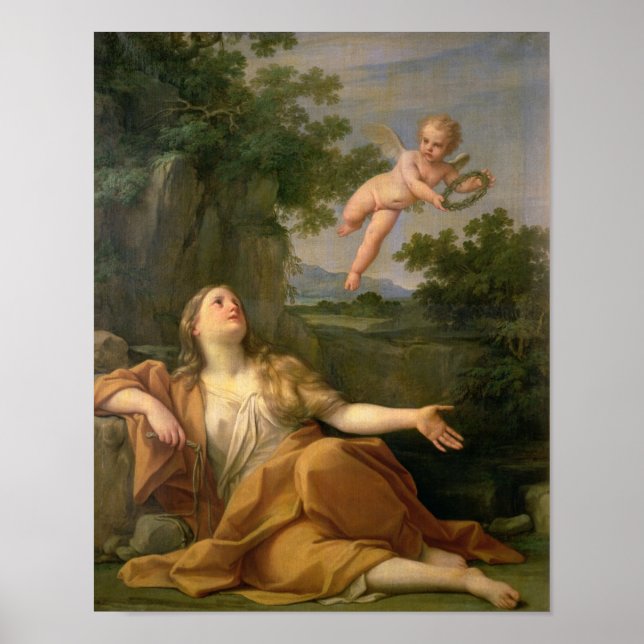 Penitent Mary Magdalene, 1700-05 Poster (Front)