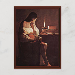 Penitent Mary Magdalene (Magdalena Terf) Postcard
