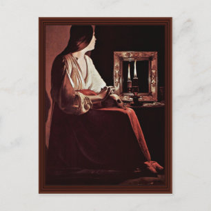 Penitent Mary Magdalene (Magdalena Wrightsman) Postcard