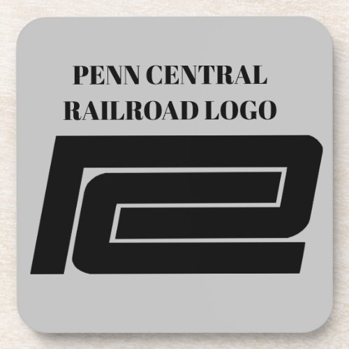 Penn Central logo Beverage Coaster