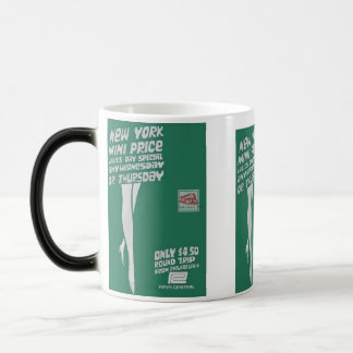 Penn Central Railroad Ladies Day    Two-Tone Coffe Color Morph Mug