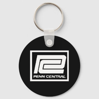 Penn Central Railway Company Logo Keychain