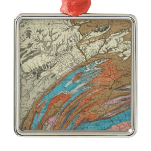 Penn geological formations metal ornament