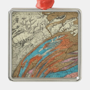 Penn geological formations metal ornament