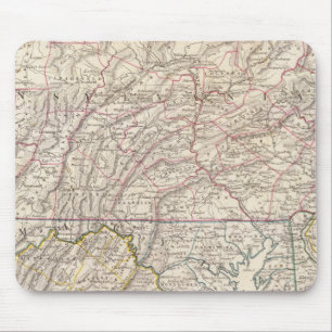 Penn, NJ, Md, Dela, DC, Virginia Mouse Pad