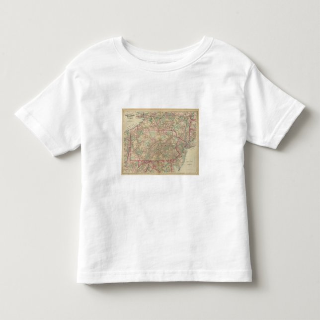 Penn, NJ Toddler T-shirt (Front)