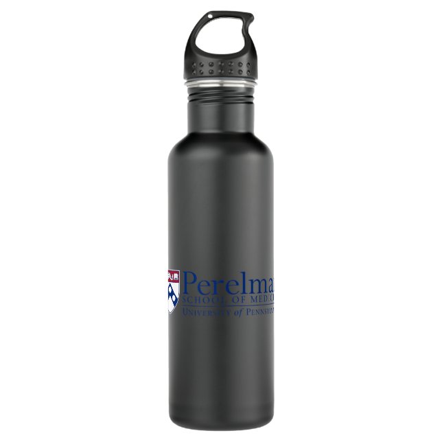 Penn Quakers Apparel Perelman School of Medicine  Stainless Steel Water Bottle (Front)