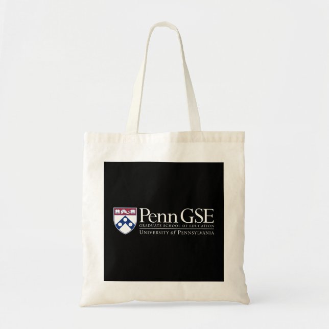 Penn Quakers Men's Apparel GSE Graduate School of  Tote Bag (Front)