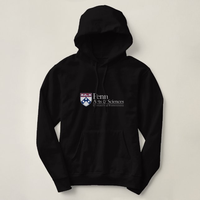 Penn Quakers Men's Apparel School of Arts & Scienc Hoodie (Design Front)