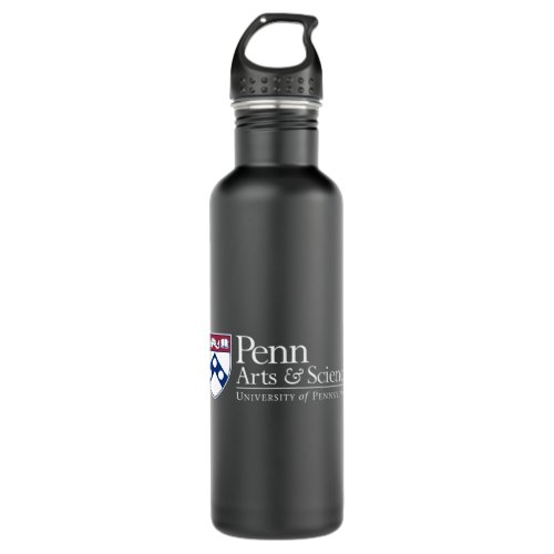 Penn Quakers Mens Apparel School of Arts  Scienc Stainless Steel Water Bottle