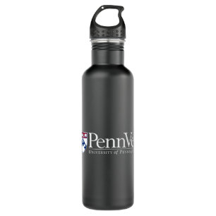 Penn Quakers Men's Apparel Veterinary School Long Stainless Steel Water Bottle