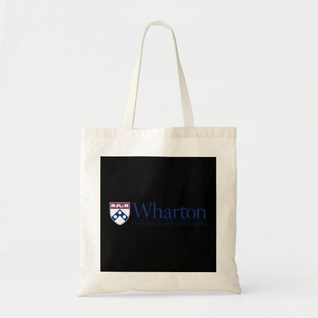Penn Quakers Men's Apparel Wharton School of Busin Tote Bag (Front)